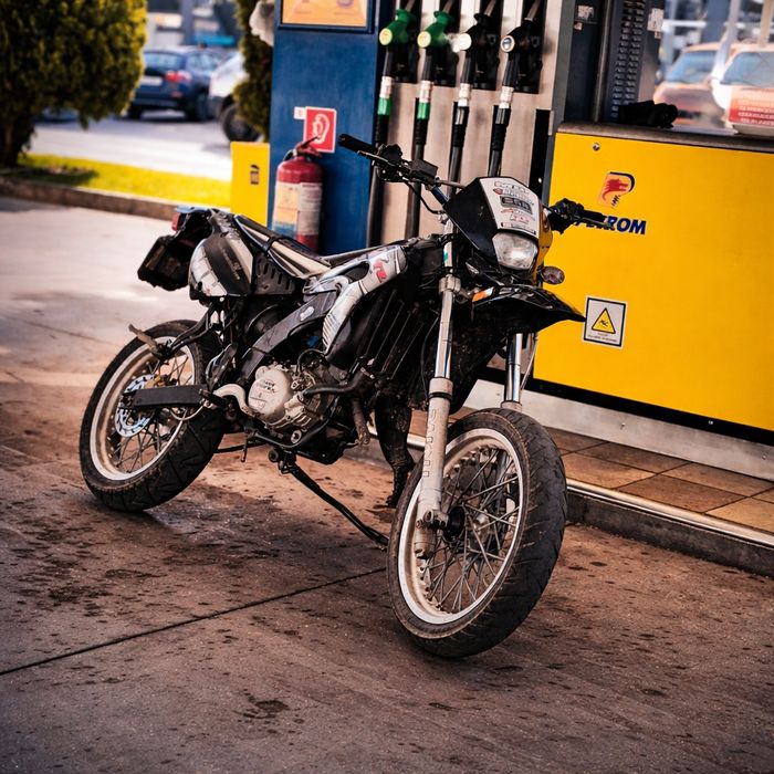 50ｃｃ Cross Ultra 50cc 2 Timpi KickStart 14/12 inch Verde pentru copii