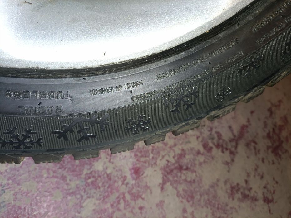 Диски 16 с резиной шипы