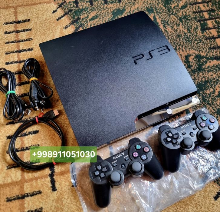 PS3 slim + Top Games