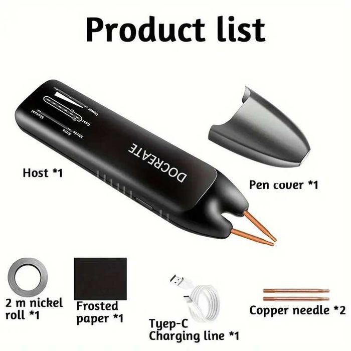 Ръчен точков акумулаторен заваръчен апарат