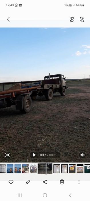 Газ 66 с мотором от мерседес