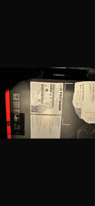 ASUS ROG  OLED pg27aqdm 240hz