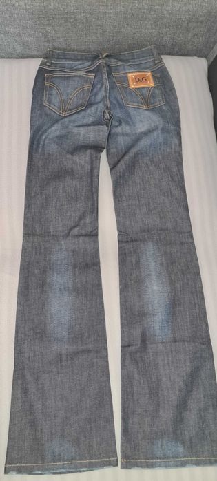 Дамски дънки D&G - широк крачол