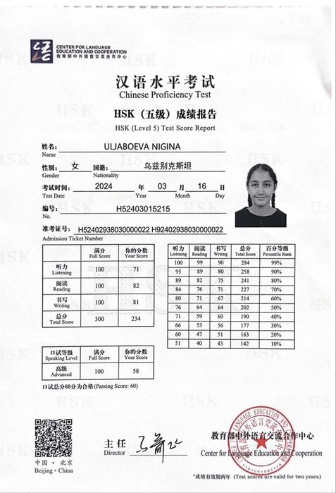 Учитель китайского языка