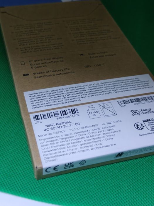 kindle gen 11 sigilata - 16 GB -