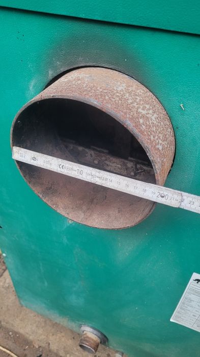 centrala cu gazeificare incalzire pe apa sau agent termic aproape noua