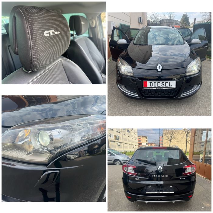 Renault Megane Gt Line 1.5 Diesel *2012* Euro5 / Xenon / Piele