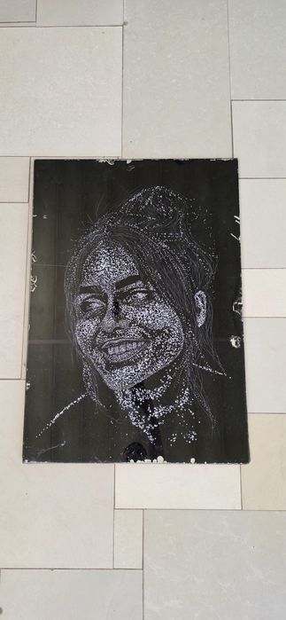 Portret in sticla