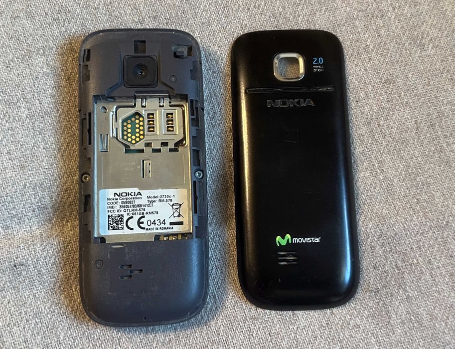 Nokia 2730 Classic 2730c-1 RM-578 Movistar Made in Romania Colectie