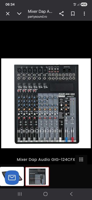 Mixer DAP Audio GIG
