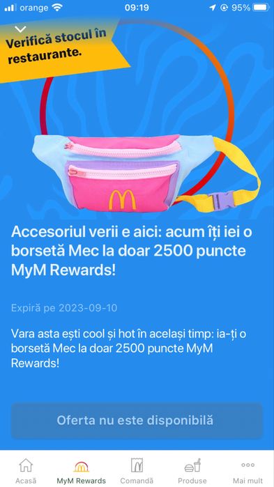 Borseta McDonald’s Pastel