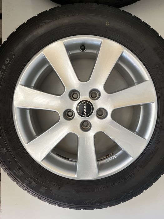 Джанти 17 цола 5х112 за Мерцедес/Mercedes със зимни гуми 225/60/17