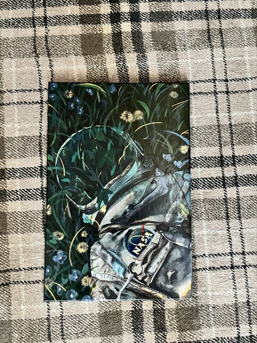 Tablou pictat in acrilice