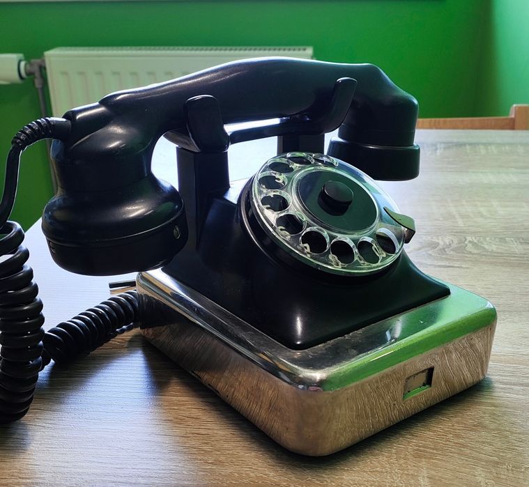 Telefon fix rotativ disc Standard Electrica, pa.Mix & Genest anii 1930