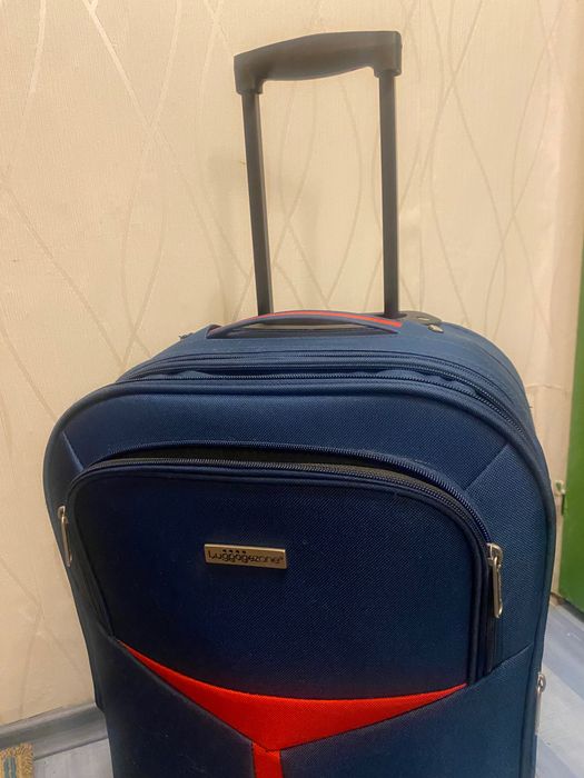 Куфар текстилен - син