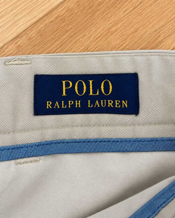 Pantaloni scurți Polo Ralph Lauren bărbați bej, Classic Fit, 100% bumbac Mărimea 2XL