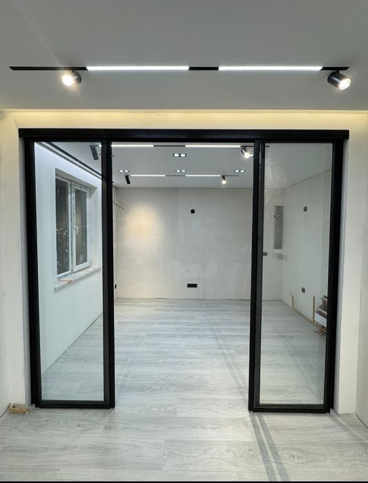 Перегородка (лофт) раздвижные двери