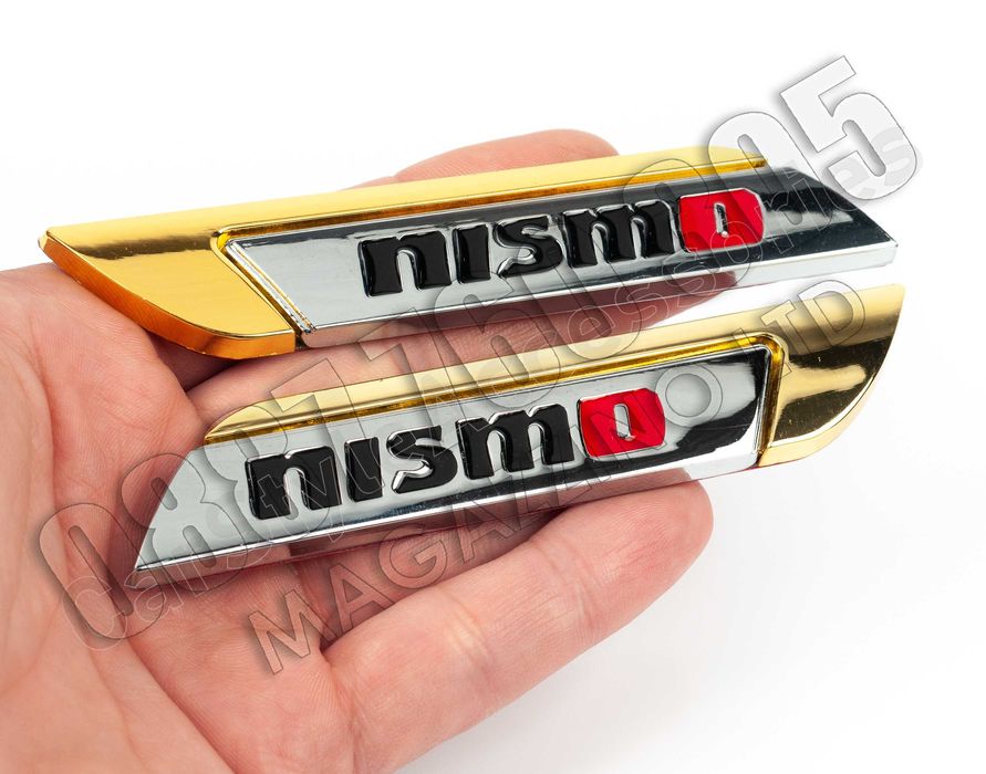 2бр. Емблеми за Нисан Нисмо Лява и Дясна Метални Nissan Nismo