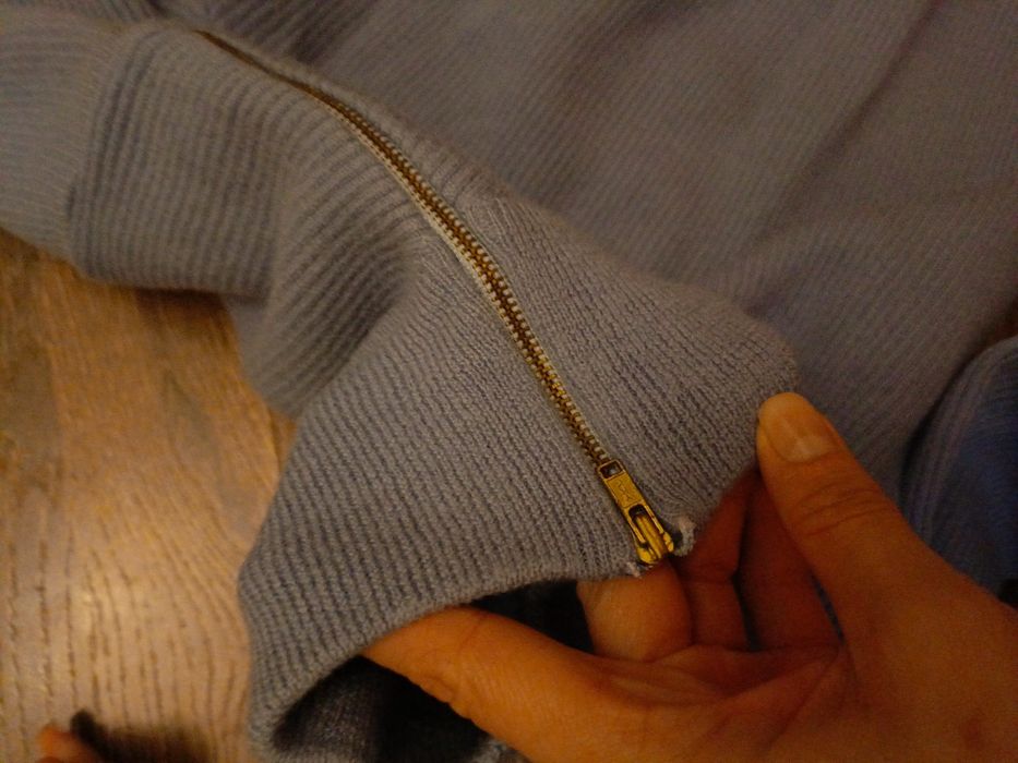 Боди шерстяное нежно голубого цвета