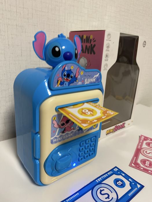 Детска касичка сейф Стич, Stitch