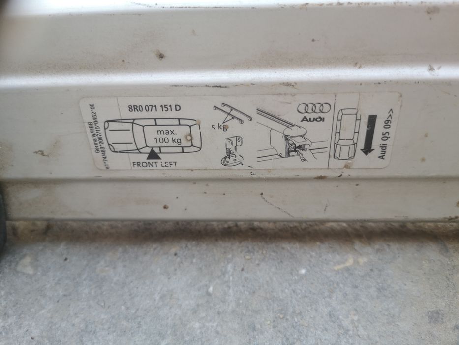 Продавам релси за AUDI Q5  и всички Останали AUDI