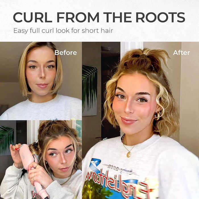 Маша за коса - TYMO ROVY Beach Waves Curling Wand, йонна маша за дълбоки къдрици