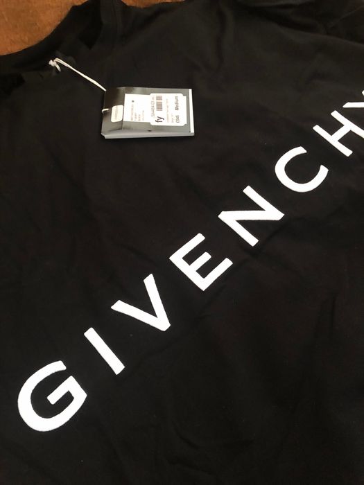 Givenchy Text Logo T-shirt Men