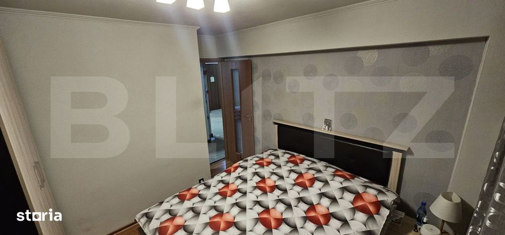 Apartament 3 camere, decomandat 70 mp,  zona centrala – Deva