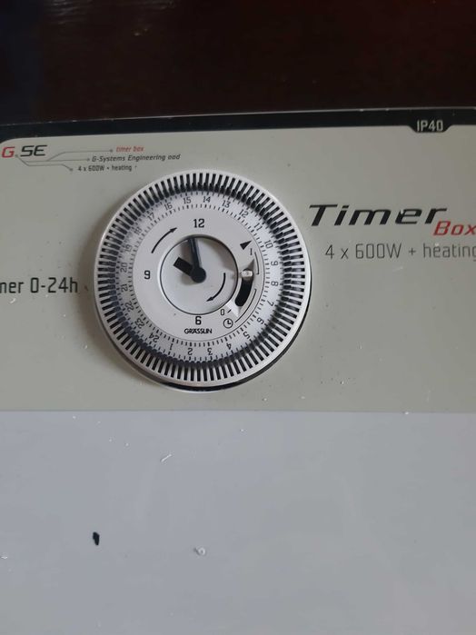 G.S.E. 4x600w + heating timer box