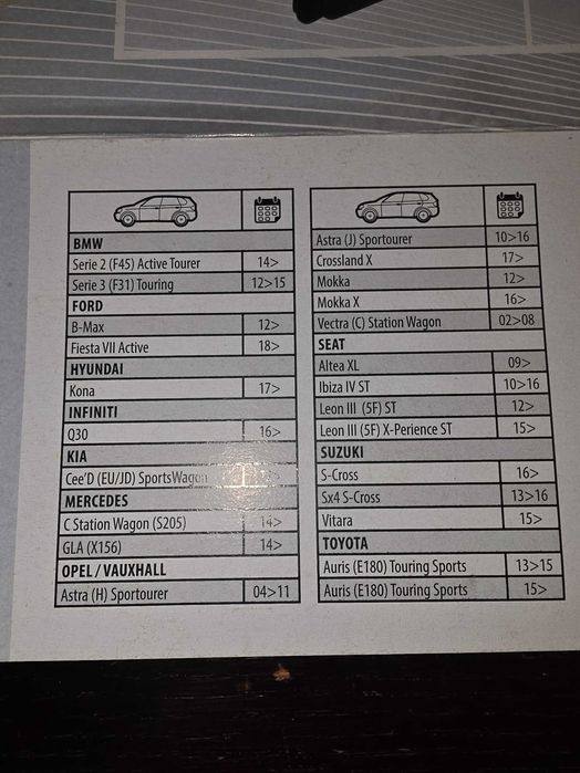 Bare transversale Menabo