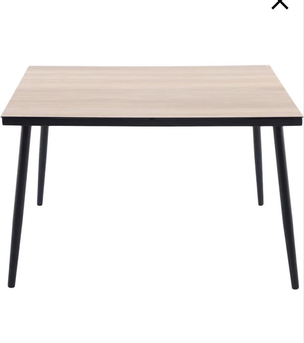 Masa terasa 115 cm x 115 cm, sigilata