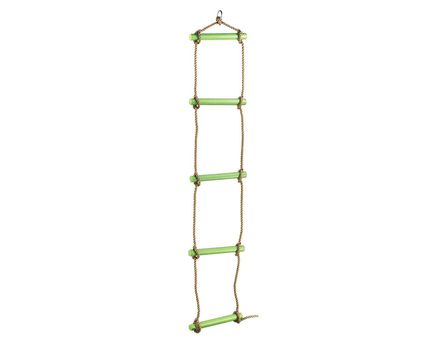 Въжена стълба за катерене с пет стъпъла АС3050 1.80 Х 30 см.