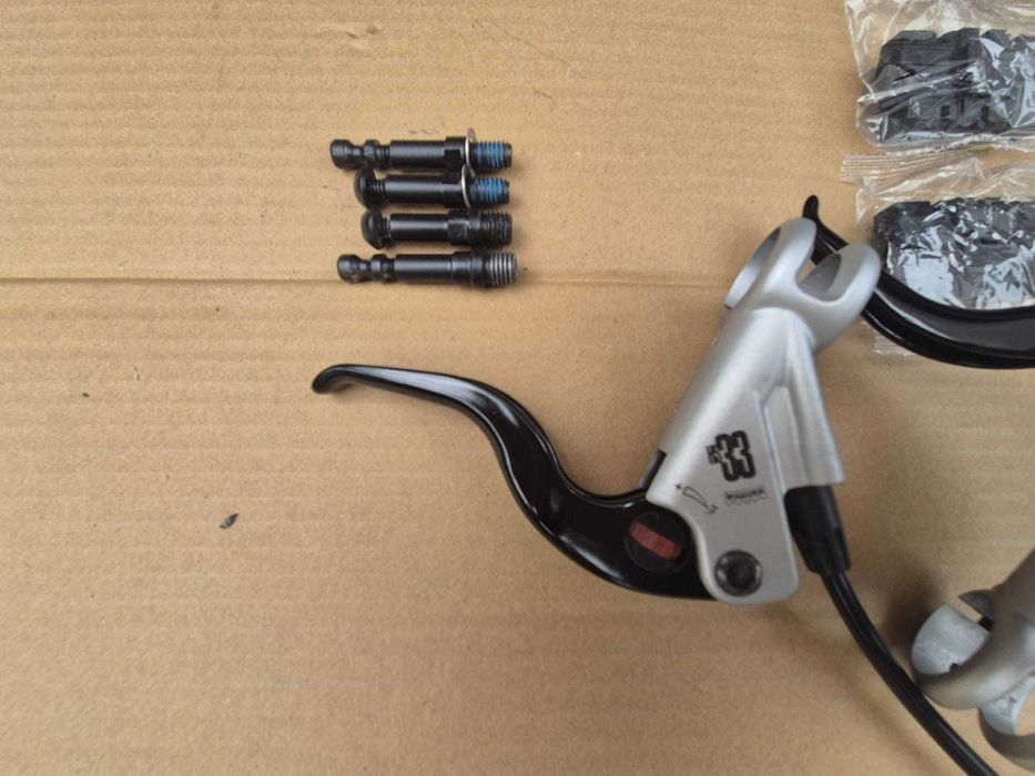 Set frane hidraulice fata-spate, Magura HS33, Evo2 , inclusiv saboti noi