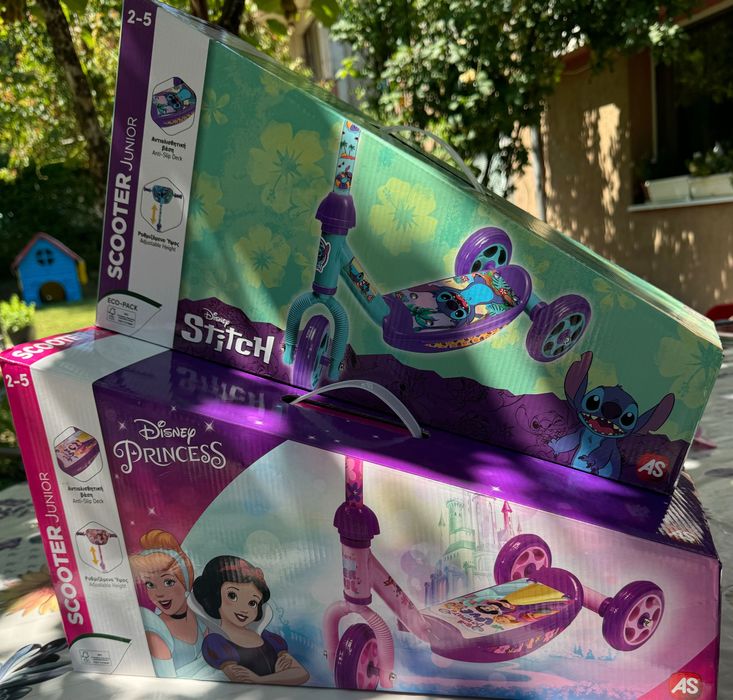 Детски тротинетки Disney Princess и Stich
