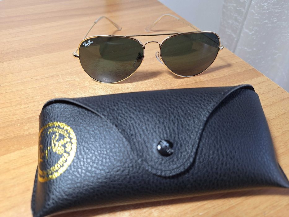 Ray-Ban Очила Aviator Нови (С кожен кейс)