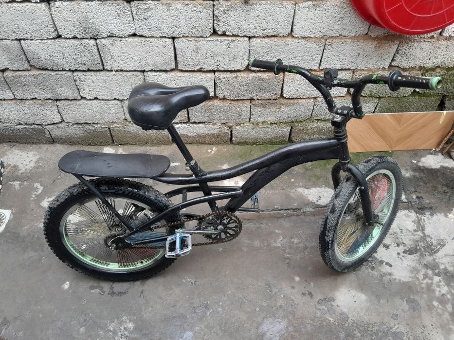 Велосипед на полном ходу