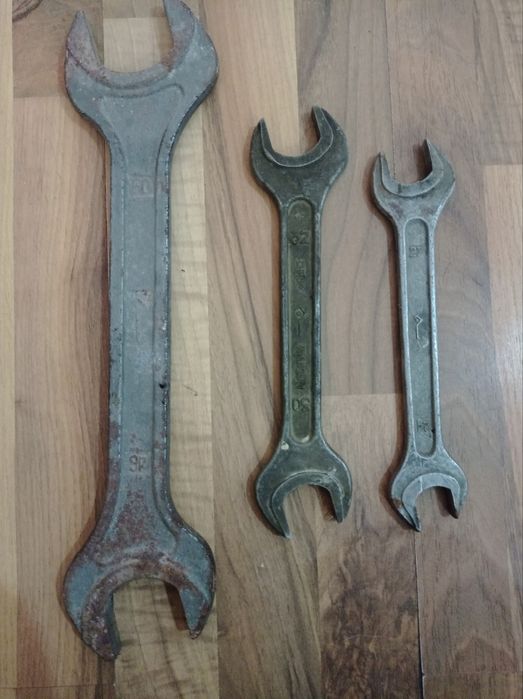 Ключи рожковые советского производства