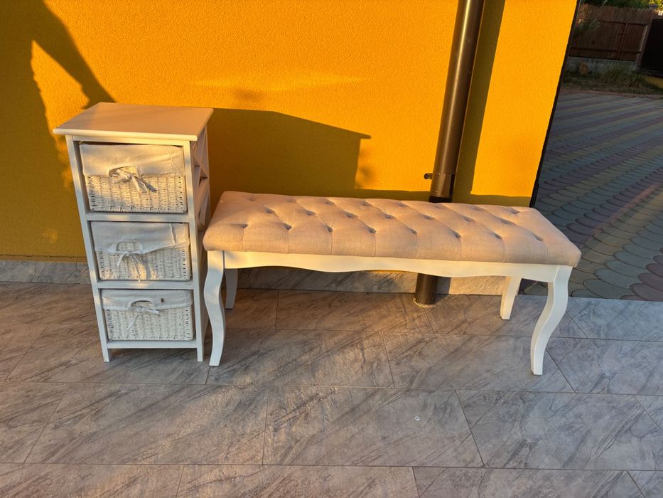 Set comodă și bancă hol