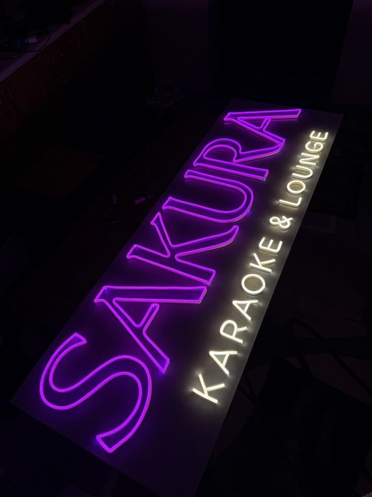 Неоновые вывески АКЦИЯ!