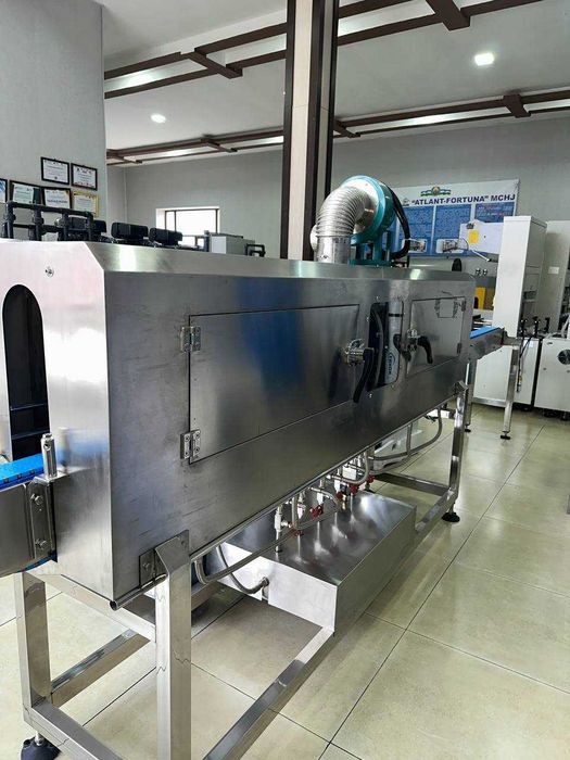 Термоусадочный туннель для этикетки ПЭТ бутылей (баклажка)