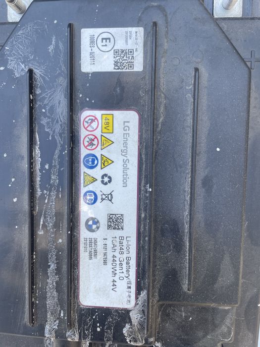 Нагревател/ батерия БМВ Милд хибрид (heater core/ battery bmw)