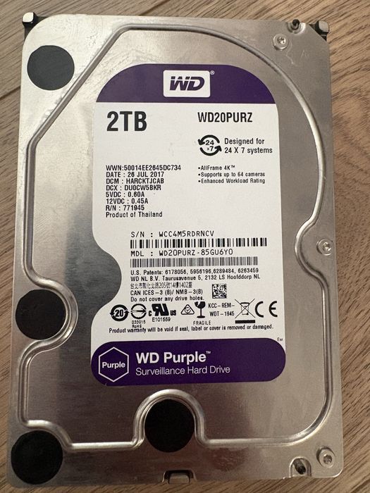 Продам жесткие диски 2 TB
