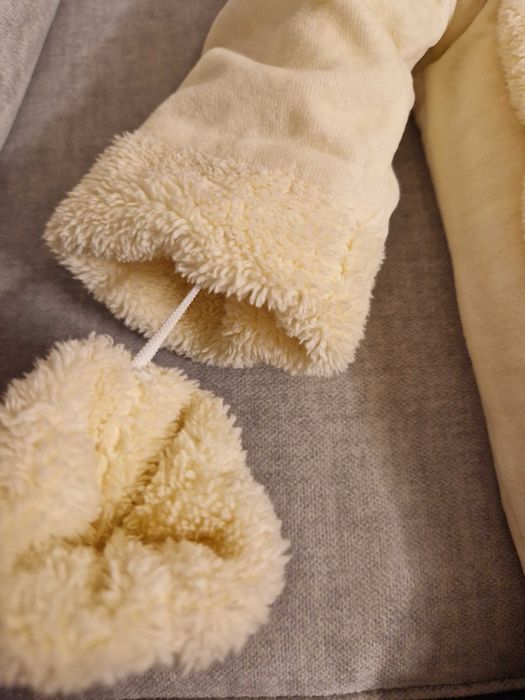 Salopeta îmblănita combinezon pentru copii 6-9  luni