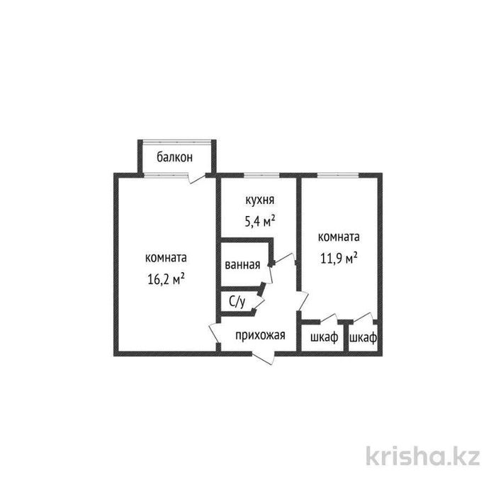 Продажа 2-комнатной квартиры