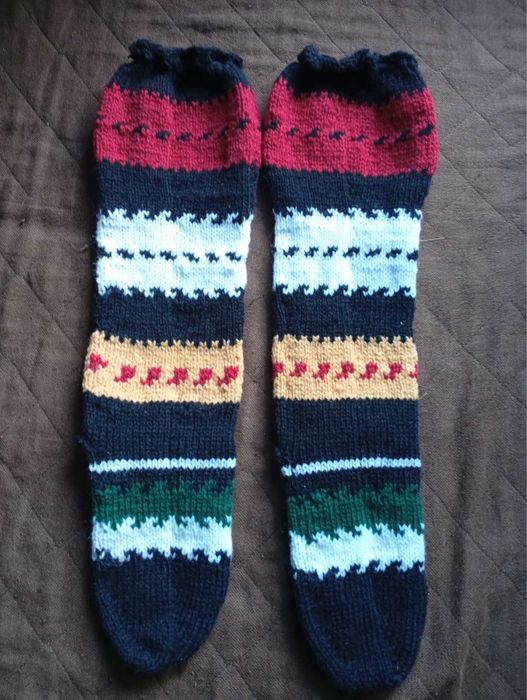 Ръчно плетени чорапи