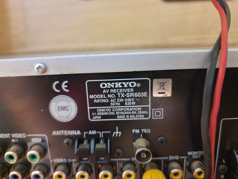Receiver Onkyo TX-SR603E
