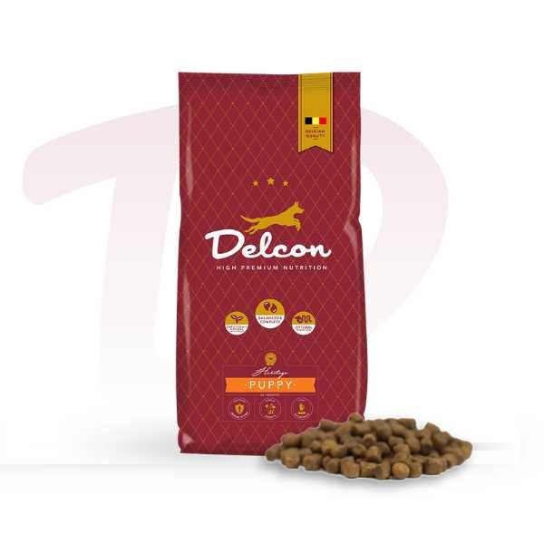 Пълноценна Храна за Подрастващи Кучета от Всички Породи - 12кг- Delcon