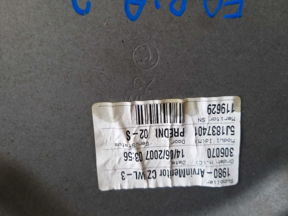 Macara geam electric stanga fata skoda fabia 2 5j1837401