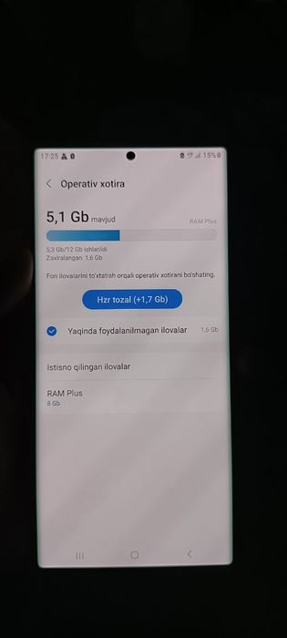 Galaxy Not 20ultra 5G