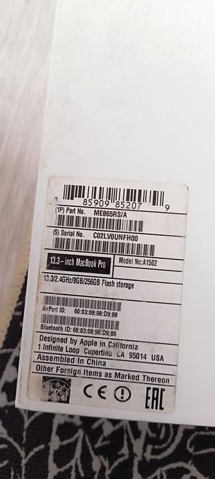 Продам Macbook pro 13